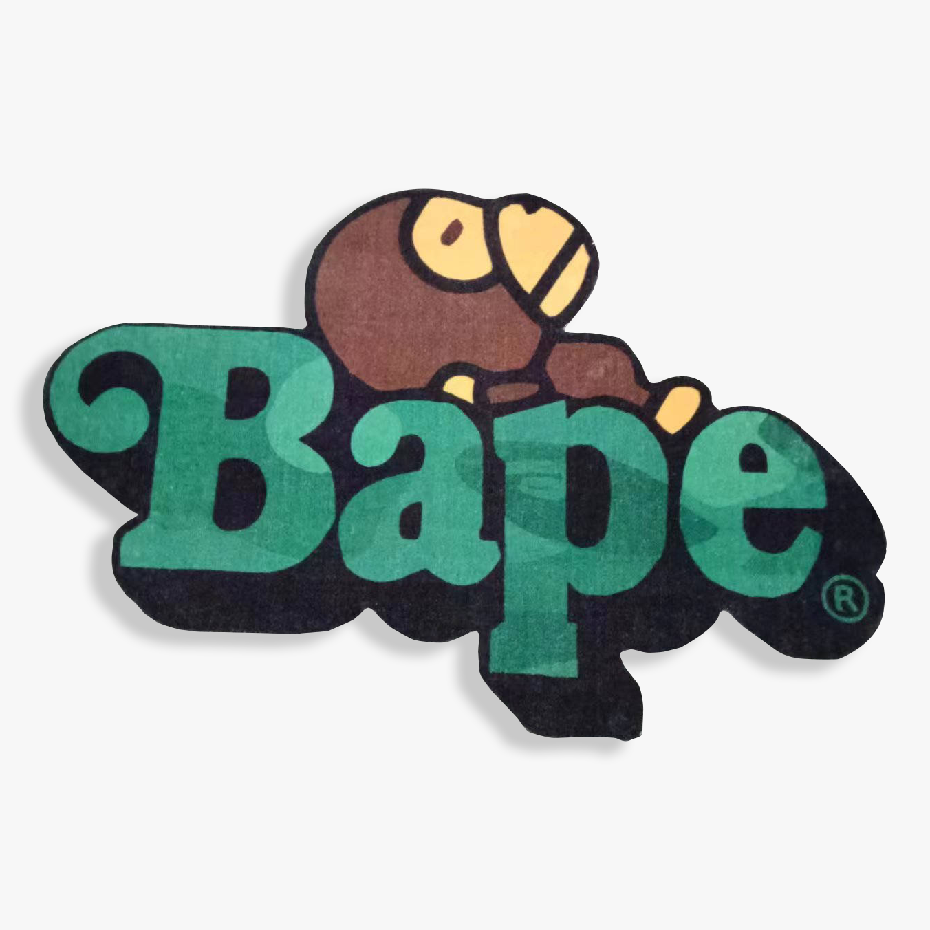 New Sneakerhead - Tapete Bape Sleeping Monkey. 1 mt x 70 cm