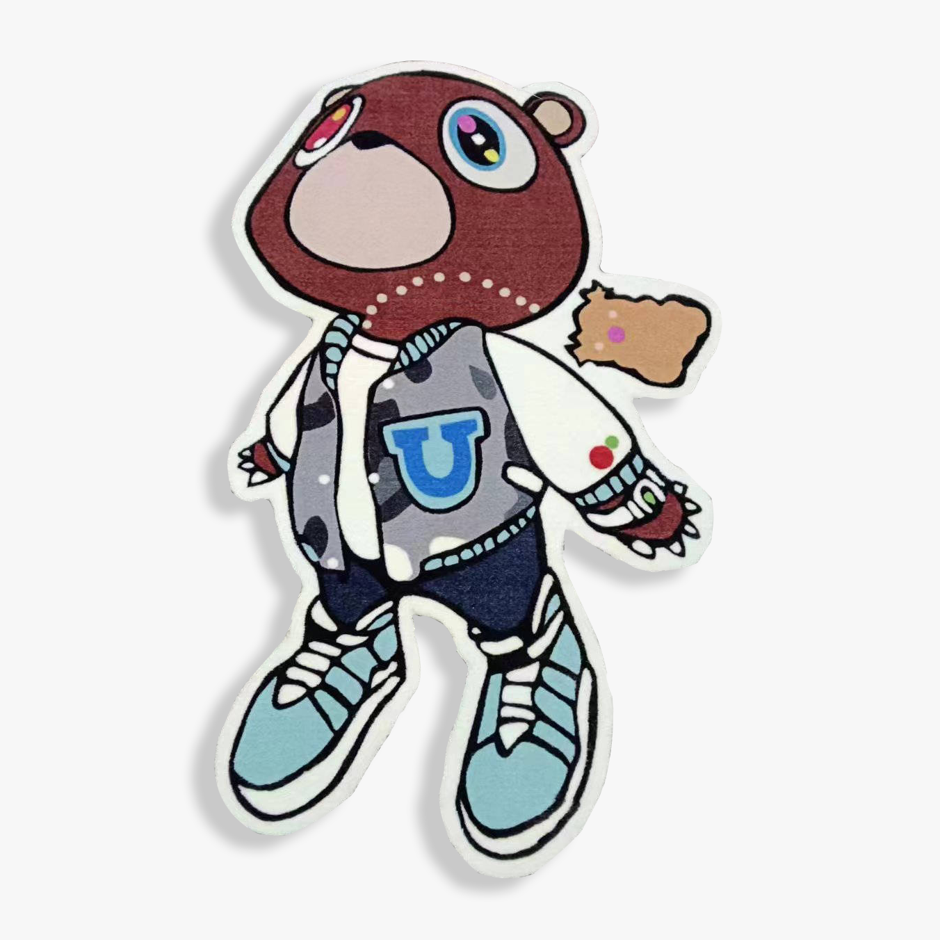 New Sneakerhead - Tapete Graduation Bear. 65 cm x 1 mt