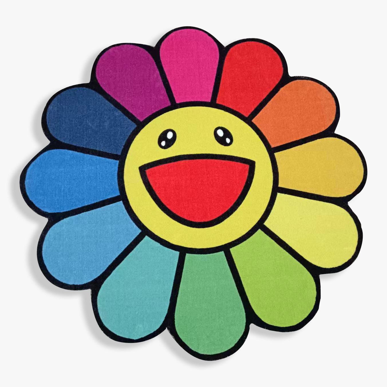 New Sneakerhead - Tapete Murakami Flower. 1 x 1 mts