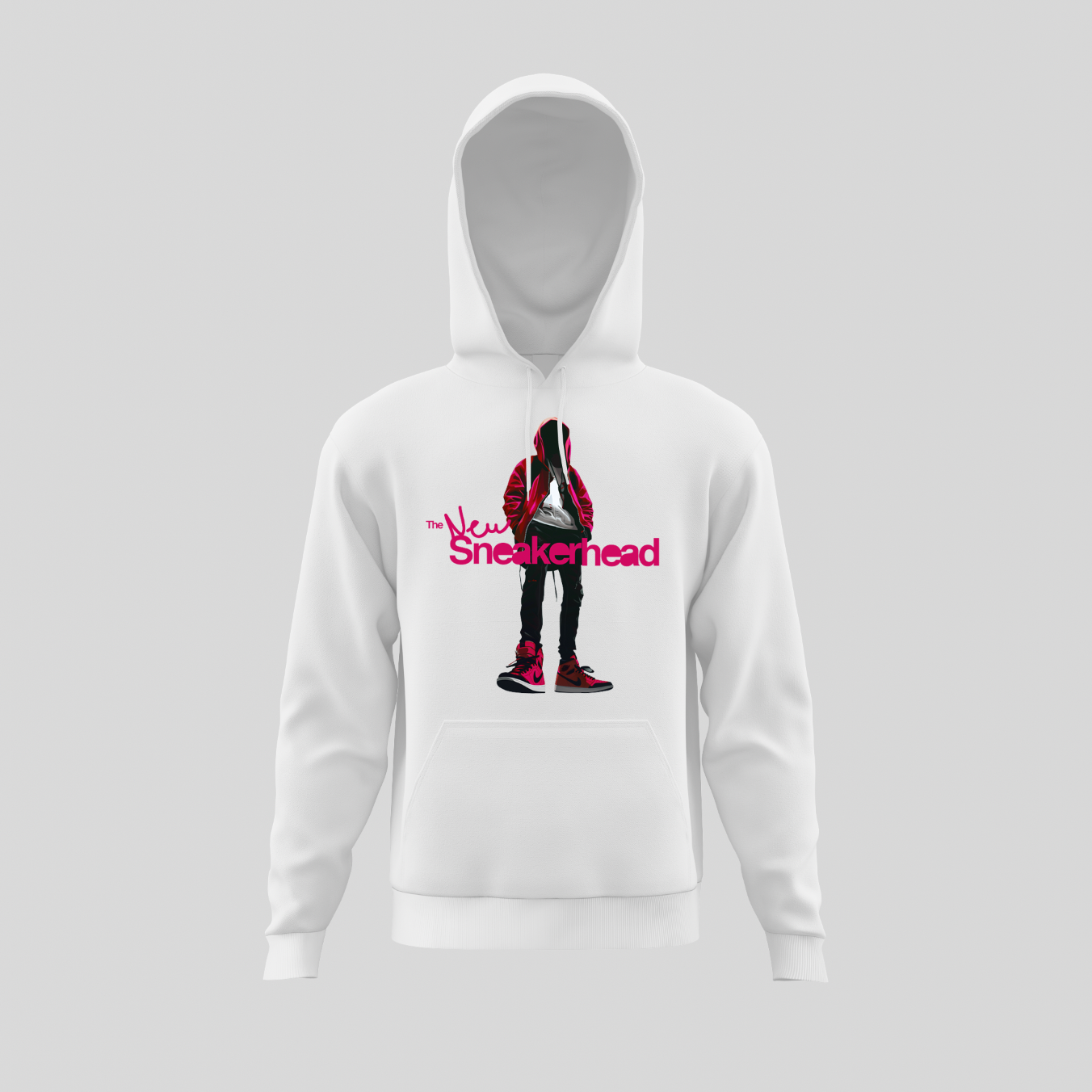 New Sneakerhead Hoodie (Oversized) - Logo man