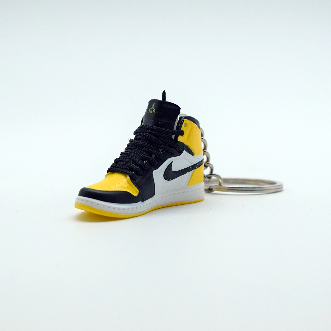 New Sneakerhead AJ1 Yellow Toe Black - Keychain.