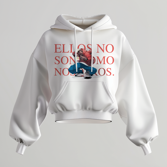 The New Sneakerhead Cropped Hoodie para Mujer - No Son Como Nosotros.