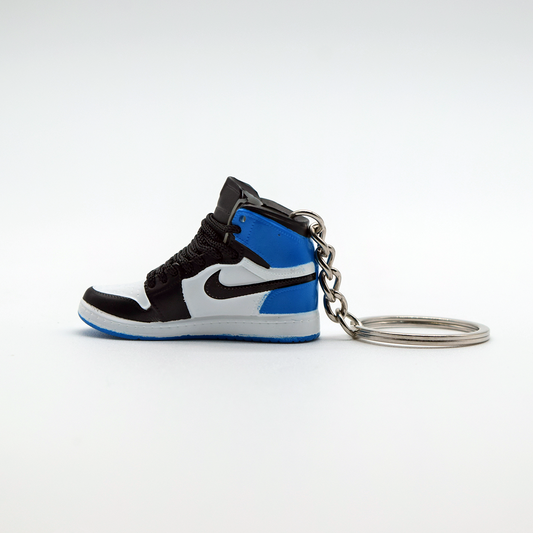 New Sneakerhead AJ1 Royal Blue Toe - Keychain.