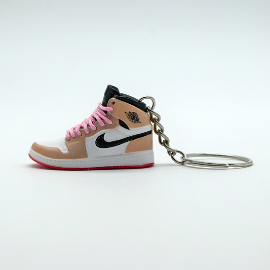 New Sneakerhead AJ1 Vachetta & Pink - Keychain.